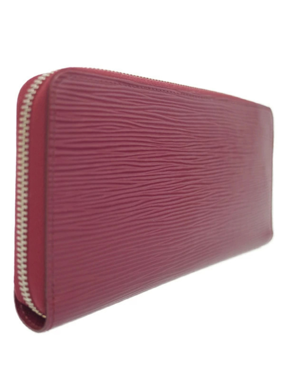 Louis Vuitton Zipper Epi Round Zippy Wallet Long Black